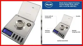 GEMINI-20 Portable Precision Digital Milligram Scale 20g x 0.001g (Silver), GEMINI-20