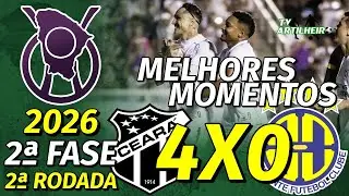 [Cearense '26] 2ª Fase | 2ª Rodada | Ceará 4 X 0 Horizonte | Melhores Momentos | TV ARTILHEIRO
