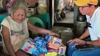 ANG DAMING BIYAYA NA NATANGGAP NILA LOLA MULA SA BIGATING SPONSORS NG DADDY FRANKIE 