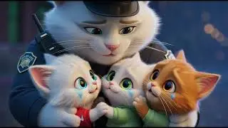 🚌OMG!! Mutated School Bus Monster Attacks Kitten⚡Most Dangerous School Trip Now!😱 | AI Cat Story
