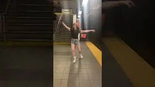 #westsidestory #musicaltheatre #dancer #danceshorts #newyork #nyc #subwaystation #comedyshort
