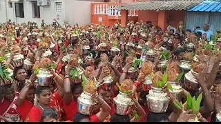 ஸ்ரீ ஆதிபராசக்தி அம்மன் கோயில் பால்குடம் 18.08.2023 Adhiparasakthi Temple Nazarathpettai #mo27 #ttf