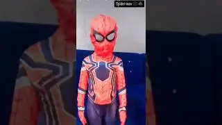 Spiderman transition 🕷️🕸️#spiderman #spidermanmilesmorales #spidermankids #spidermantransformation