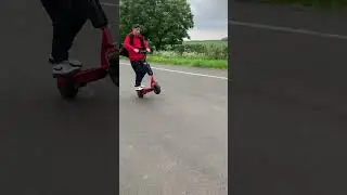 Razor E300 speed upgrade Wheelies like a dream #escooter #wheelie #razor  @SurRonster inspired