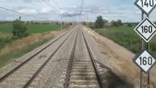 Linea 200, MADRID ZARAGOZA CONSTANTI, parte 11 (Mores - Epila) (Cab ride, train driver's view)