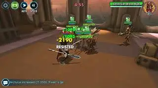 Enfys Nest (solo) vs Geonosians