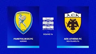 🔴 LIVE | &Pi;&Alpha;&Nu;&Alpha;&Iota;&Tau;&Omega;&Lambda;&Iota;&Kappa;&Omicron;&Sigma; - &Alpha;&Epsilon;&Kappa; | &Epsilon;&Lambda;&Lambda;&Eta;&Nu;&Iota;&Kappa;&Eta; SUPERLEAGUE | PANETOLIKOS - AEK | 14/12/25