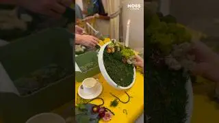 Corporate event workshop in Riga, Latvia | Idea for Team building #mossartstudio