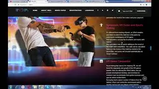 VRes INC. - платформа рынка игр VR для взаимодействия, наблюдения и поддержки своего любимого игрока