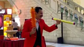 Magician Juggler Mercato mall | Magic Show Mercato Mall | Mercato Shopping Mall Dubai |Samia's Vlogs
