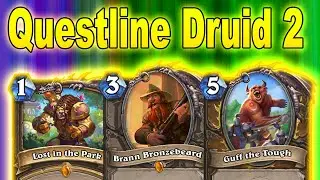 Questline Druid, But it's Wild With 20 Mana Mill Jade Druid At Castle Nathria Mini-Set | Hearthstone