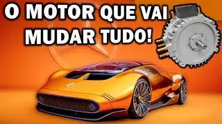 MOTOR DE FLUXO AXIAL - A Nova Revolução dos Carros Elétricos!