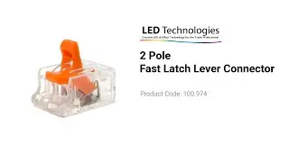 2 Pole - Fast Latch Lever Connector