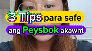 Tatlong tips para manatiling safe ang ating facebook account