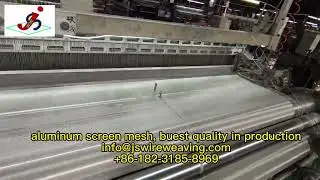 18x16 Aluminum screen mesh,  the best quality #aluminumscreen produced by Jiushen Wire Weaving