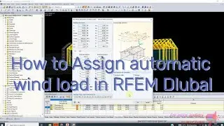 How to generate Automatic Wind Load in RFEM Dlubal Analysis Software