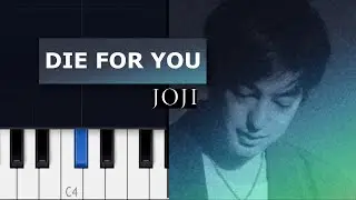 Joji - Die For You | Piano Tutorial