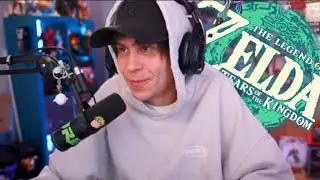 Rubius reacciona en vivo al 3 trailer de Zelda Tears Of The Kingdom | Por Twith #zelda #rubius