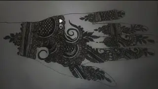 Simple Bail mehandi Design for back hand || party mehandi design || Princess Heer.