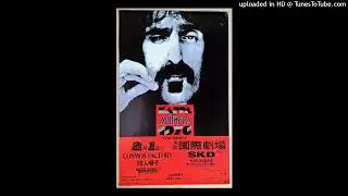 Zappa/Mothers - Black Napkins, Asakusa Kokusai Gekijo, Tokyo, Japan, February 1st, 1976