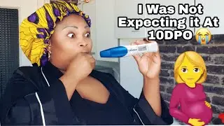 Raw Life Pregnancy Test |Shocking Reaction|10 Days Past Ovulation(DPO)  #livePregnancyTest#