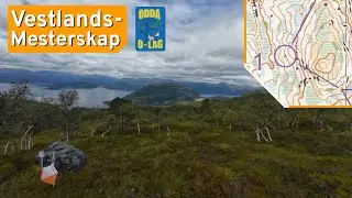 Vestlandsmesterskap Mellom - Headcam Orienteering