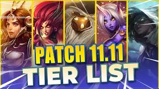 ULTIMATE SUPPORT TIER LIST FOR THE NEW UPDATE | Season 11.11 - League of Legends