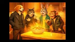 Midnight Snack hunt #kids#animatedmovie#popsong#popvibes #snacks #hunting #snackhunting #biscuit