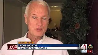 Lee's Summit man helps cops catch porch pirates