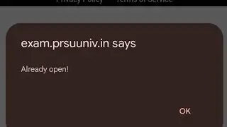ALREADY OPEN PROBLEM SOLVED