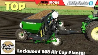 FS22 | Lockwood 608 Air Cup Planter (by Custom Modding) - Farming Simulator 22 New Mods Review 2K60