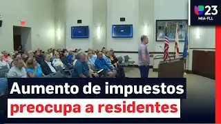 Preocupados residentes en Miami Lakes: impuestos a la propiedad podrían dispararse por presupuesto