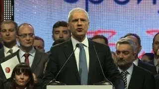 Former Serbian president campaigns ahead of vote