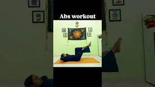 ABS WORKOUT AT HOME (NO EQUIPMENT NEEDE ) #absworkout #abs #abschallenge #sixpack #exercise