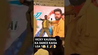 Vicky Kushal Live Dance Performance On TAUBA TAUBA During Bad Newz Movie Promotion In Delhi #shorts