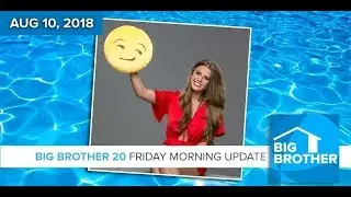 BB20 Friday Morning Live Feeds Update | Aug 10