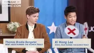 [Newt Minho Edit] Swipe Right! Comic-Con 720p HD