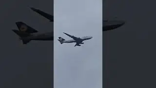 Lufthansa 747-400 on Approach #747 #b744 #b747 #planespotting #plane #plen #queen #airplane #avgeek