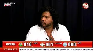 GOA ZP RESULTS  2025 @ 4:30 PM || GOA365 TV || LIVE