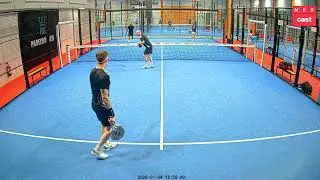 MEDcast - Padelborgen , M&ouml;lnlycke - Bana 1 - 2026-01-04 18:44