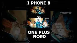 Which Phone Is Better For Free Fire ( I phone 8 vs One plus Nord 😀 #freefire #freefireshorts #shorts