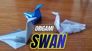 Origami - How to make a SWAN