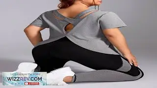 Rhythm Era Plus Size Solid Color Minimalist Short Sleeve Top And Pants Sports