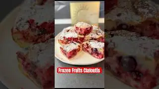 Frozen Fruit Clafoutis &ndash; Quick and Fluffy Dessert