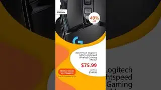 [Best Price] Logitech G502 Lightspeed Wireless Gaming Mouse