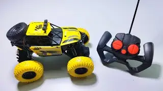 Remote Control MUSIC CAR Racing Climb Car Toys Unboxing & Tisting Video / Best Off Road Climbing Car