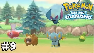 Поймали нового члена команды! Давайте поиграем в Pok&eacute;mon Brilliant Diamond! |Эпизод 9|