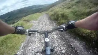 MTB Rushup Edge towards Edale 11.8.15