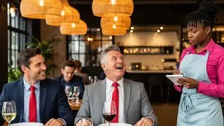 Der Multimillionär verspottete die Kellnerin auf Deutsch – doch sie sprach 7 Sprachen