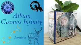 Album Cosmos Infinity de Stamperia @Stamperiainternational